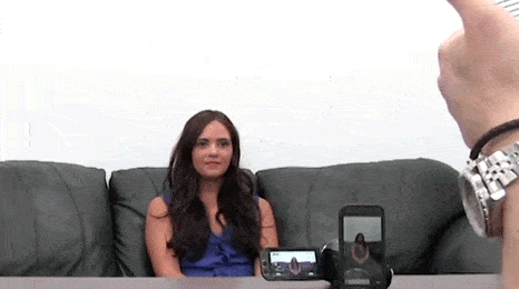 Su primer casting porno